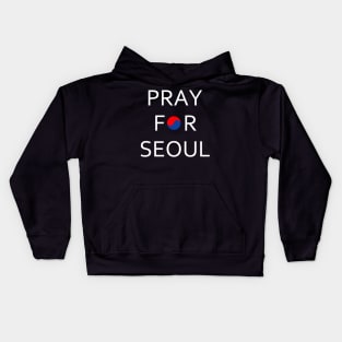 Pray For Seoul Kids Hoodie